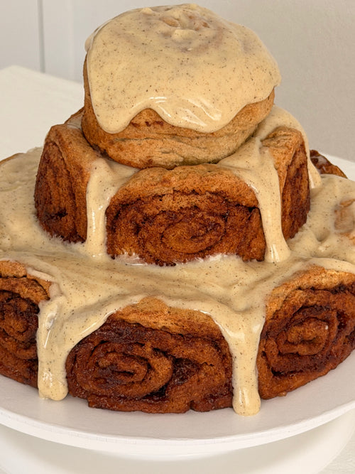 Cinnamon Roll Cake